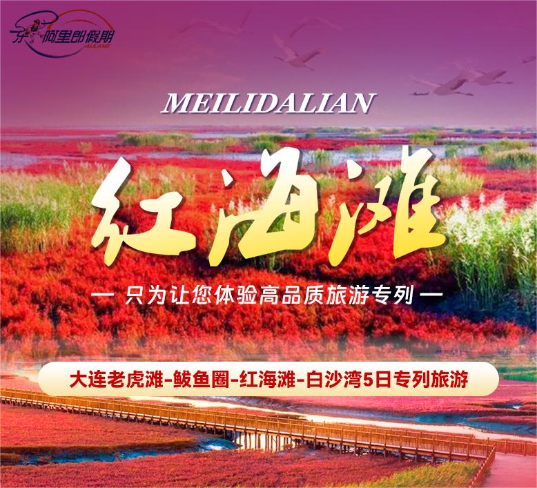 红海滩5日游旅游专列